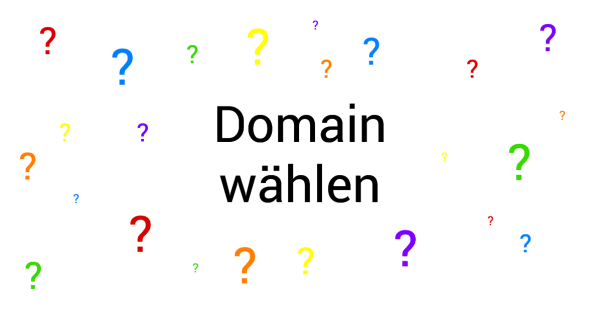 Domain wählen
