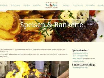 Restaurant-Webseite gueggel.ch