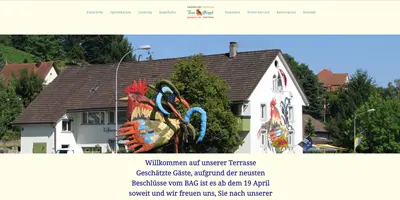 Webseite erstellen für Restaurant Güggel in Dottikon