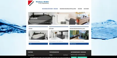 Webseite erstellt von Richner Küchen + Bäder in Niederlenz