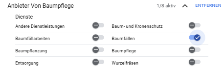 Google Lokale Dienstleistungen aktivieren