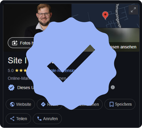 Google Unternehmensprofil bestätigen